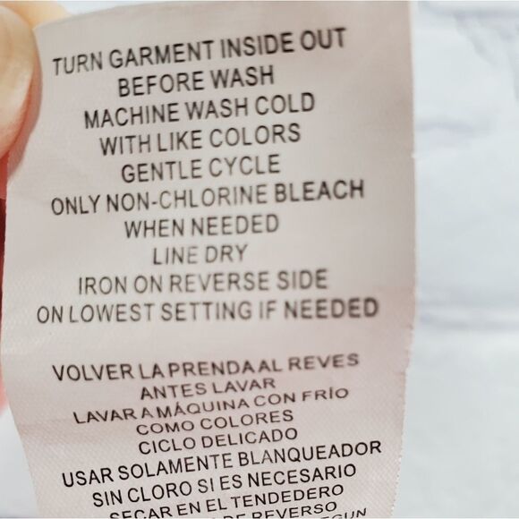 🔹️Altar'd State Red & Cream Sunwashed Boho Sleeveless Top Small - Picture 10 of 11